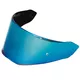 Replacement Visor for LS2 FF324 Metro Helmet with Pins - Iridium Blue