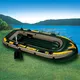 Intex Inflatable Boat for 4 People + oars