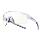 Polarized and Photochromic Sunglasses Altalist Legacy 3 - turquoise-black s with purple lenses