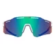 Polarized and Photochromic Sunglasses Altalist Legacy 3 - turquoise-black s with purple lenses