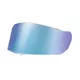 Replacement Visor for LS2 FF808 Stream II Helmet - Rainbow - Iridium Blue