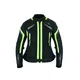 Women’s Summer Textile Motorcycle Jacket BOS Aylin - Silver Grey - Neon