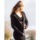 Unisex Long-Sleeved Hoodie ECO Bamboo Sport - Black