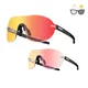 Photochromic Sunglasses Altalist Kisou PRD - Black with Blue Lenses - Black with Red lenses