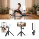 Mini Extending Tripod Apexel w/ LED Light & Action Camera Adapter