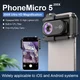 200x Smartphone Microscope Lens Apexel w/ LED and UV Light