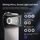 200x Smartphone Microscope Lens Apexel w/ LED and UV Light