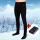 Men’s Heated Pants W-TEC Insupants w/ 10,000 mAh Power Bank - Black