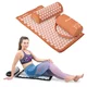 Acupressure Mat and Pillow inSPORTline Alavea II - Black - mocha mousse-růžová