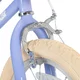 Children’s Bike Joystar Retro 16” w/ Basket • 104 – 135 cm - mentolová