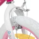 Children’s Bike Joystar Angel 14” w/ Basket & Training Wheels • 91 – 119 cm - Pink