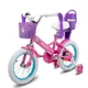 Children’s Bike Joystar Little Daisy 12” • 82 – 105 cm - Light Pink