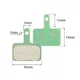 Brake Pads for E-Scooter W-TEC Billar (Pair)