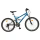 Full-suspended bike DHS 2445 Matrix 24" - model 2012 - Black-Blue