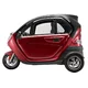 Electric Three-Wheeler w/ Roof W-TEC Tukago – 25 km/h - Blue