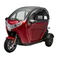 Electric Three-Wheeler w/ Roof W-TEC Tukago – 45 km/h - Blue - Red