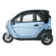 Electric Three-Wheeler w/ Roof W-TEC Tukago – 25 km/h - Blue