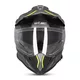 Motorcycle Helmet W-TEC Valso Graphic - White-Red-Blue
