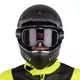 Vintage Motorcycle Goggles W-TEC Chesster - šachovnice