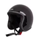 Chopper Helmet W-TEC Badachos w/ Atavist Goggles - Black Glossy
