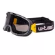 Vintage Motorcycle Goggles W-TEC Chesster - šachovnice