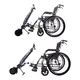 Lightweight Foldable Mechanical Wheelchair w/ Oppatia Drive inSPORTline Jakesully