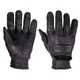 Leather Motorcycle Gloves W-TEC Cherton II - Black