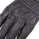 Leather Motorcycle Gloves W-TEC Cherton II - Black