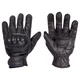 Leather Motorcycle Gloves W-TEC Clascado - Black