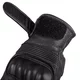 Leather Motorcycle Gloves W-TEC Clascado - Black