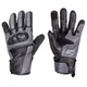 Leather Motorcycle Gloves W-TEC Boldron - Black-Grey