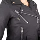 Women’s Leather Motorcycle Jacket W-TEC Brinea - Matte Black