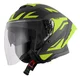 Motorcycle Helmet W-TEC Voltik Graphic - Red - Yellow