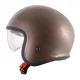 Motorcycle Helmet W-TEC Valkorne Marron - deep coffee