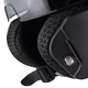 Flip-Up Motorcycle Helmet W-TEC Zoroz P/J - Matt Black-Fluo Pink