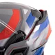 Flip-Up Motorcycle Helmet W-TEC Zoroz P/J - Matt Black-Fluo Pink