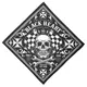 Neck Warmer W-TEC Black Heart Bandest - Bones