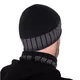 Reflective Sports Beanie inSPORTline Terrades - Black