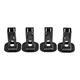 Replacement Square Hole Covers (4 pcs.) for Pilates Reformer inSPORTline Auraler