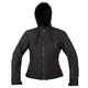 Women’s Softshell Motorcycle Jacket W-TEC Dyte - Black - Black