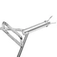 Hex Olympic Barbell inSPORTline Hexlif 140 cm / 50 mm – 21.8 kg, 200 kg Capacity, with Collars