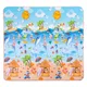Roll-Up Children’s Mat inSPORTline Lhotino 200 x 180 x 1.5 cm - Řeka/Oceán