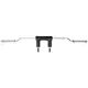 Olympic Safety Squat Bar inSPORTline Squabar– 239.3 cm / 50 mm – 25.5 kg, 317 kg Capacity, with Collars