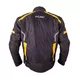 Men’s Summer Motorcycle Jacket W-TEC Tosheck - Black-Yellow