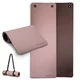 Exercise Mat inSPORTline Kikami 180 x 61 x 0.8 cm - bamboo beige-brown - bamboo beige-brown