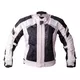 Women’s Summer Textile Motorcycle Jacket BOS Aylin - Silver Grey - Silver Grey