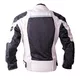 Women’s Summer Textile Motorcycle Jacket BOS Aylin - Silver Grey
