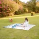 Picnic Blanket inSPORTline Maritino 208 x 197 cm - Ocean Life