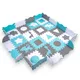 Foam Puzzle Playmat w/ Playpen inSPORTline Smarfino 30 x 30 x 1 cm, 36 Pieces