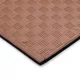 Tatami Puzzle Mat inSPORTline Sazegul 100 x 100 x 2 cm - mocha mousse-černá, vzor 5 proužků